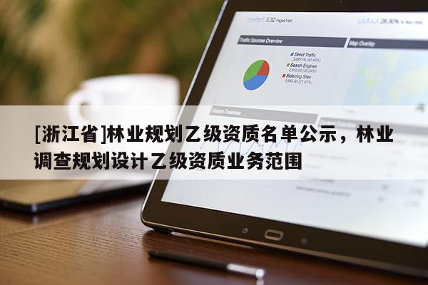 [浙江省]林業(yè)規(guī)劃乙級資質名單公示，林業(yè)調查規(guī)劃設計乙級資質業(yè)務范圍