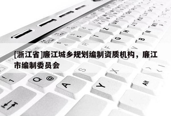 [浙江省]廉江城鄉規劃編制資質機構，廉江市編制委員會