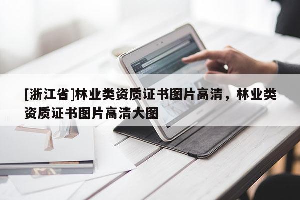 [浙江省]林業類資質證書圖片高清，林業類資質證書圖片高清大圖
