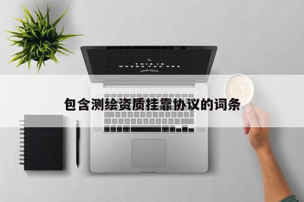 包含測(cè)繪資質(zhì)掛靠協(xié)議的詞條