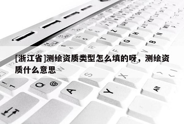 [浙江省]測繪資質類型怎么填的呀，測繪資質什么意思